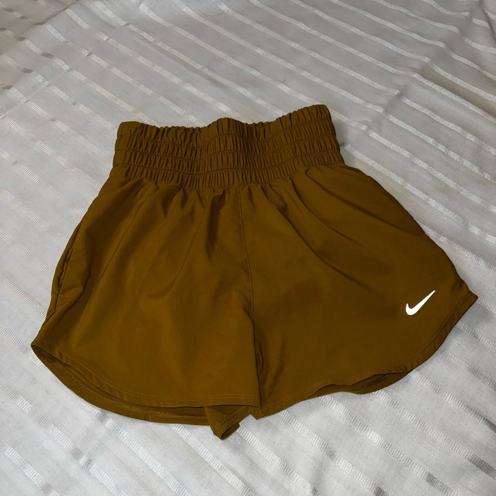 Nike Dri-FIT Mustard Yellow Shorts